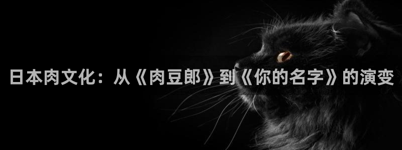 omofun动漫高清完整版:日本肉文化:从《肉豆郎》到《你的名字》的演变配图